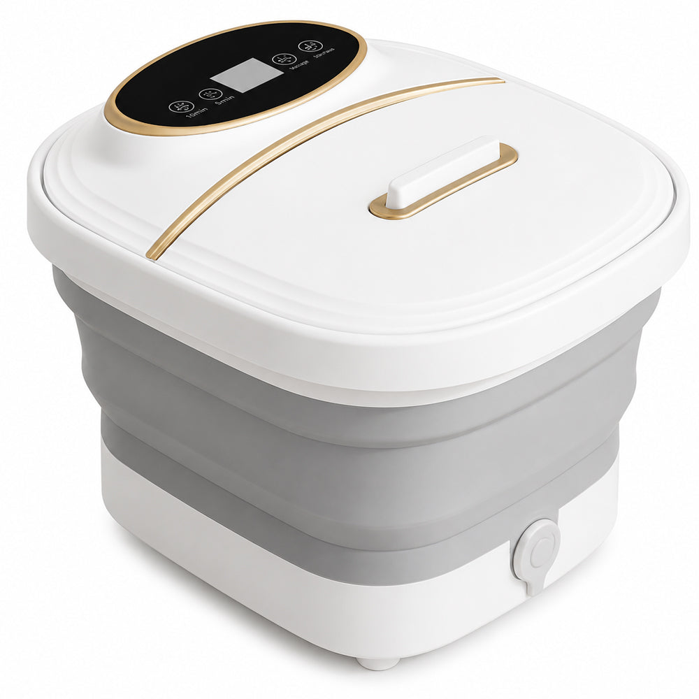 Foldbart Fodspa – med varme og 6 massagehoveder for dyb massage