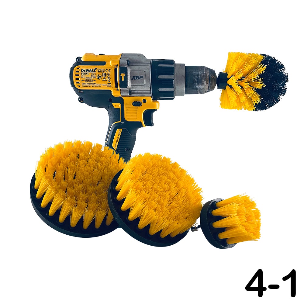 Rengøringsbørster - 4-i-1, 12-i-1 eller 22-i-1