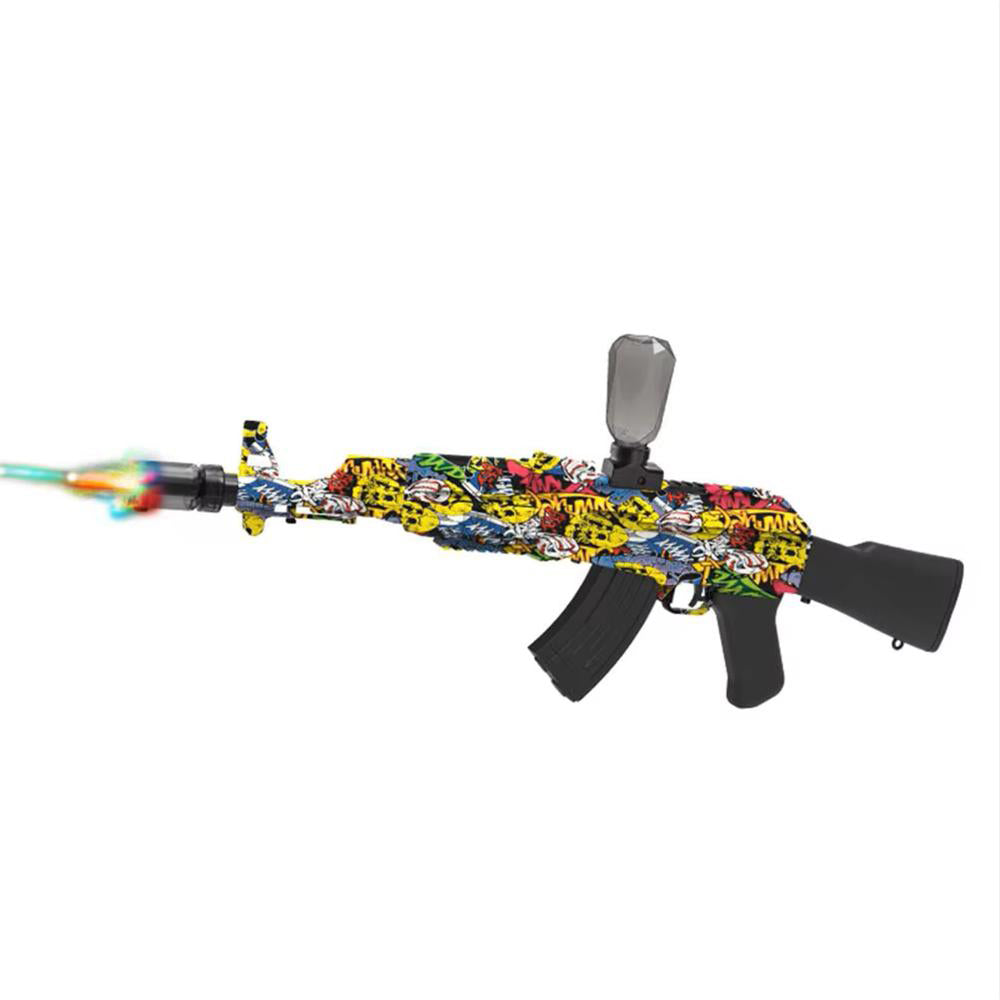 Gel Blaster AK47 - elektrisk med lysende lyddæmper