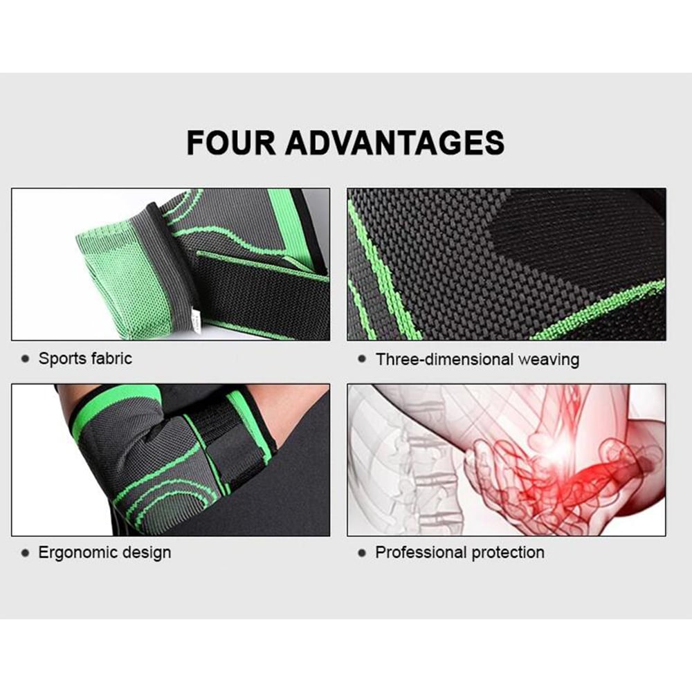 Albuestøtte -give kompression og støtte til albuen –