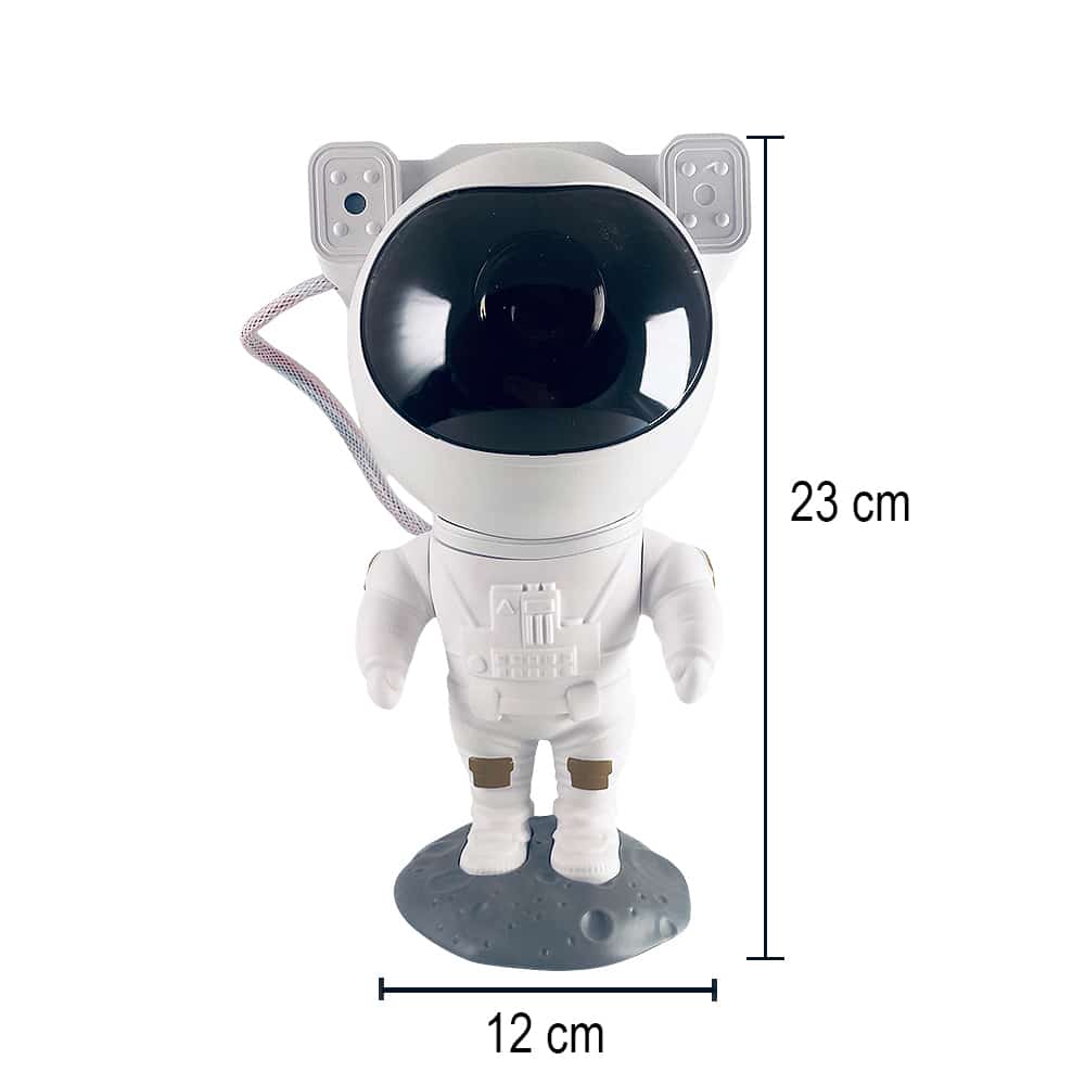 Astronaut stjernehimmel projektor m/fjernbetjening