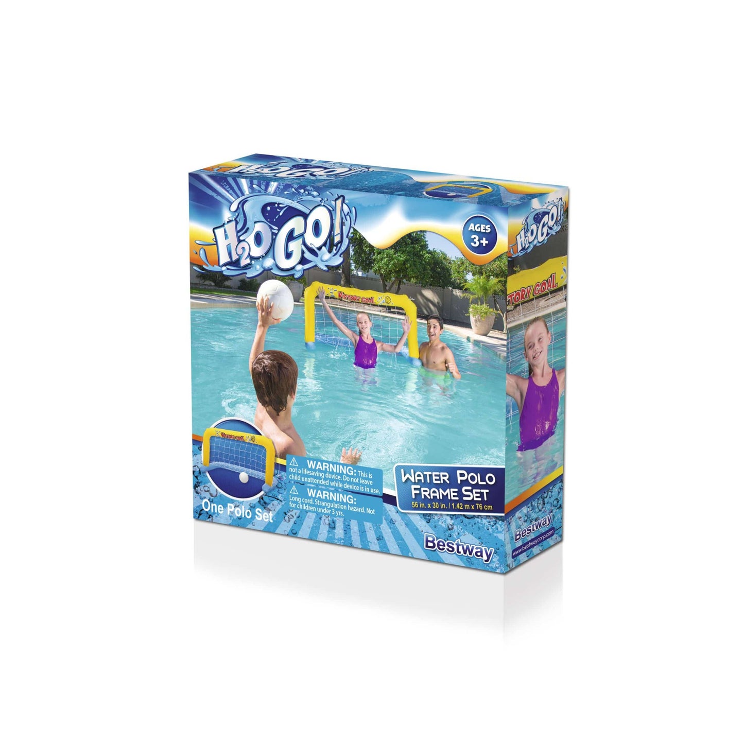 Oppusteligt vandpolosæt fra bestway