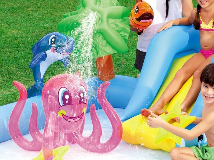 Badebasin m/havdyr 308 liter Bestway