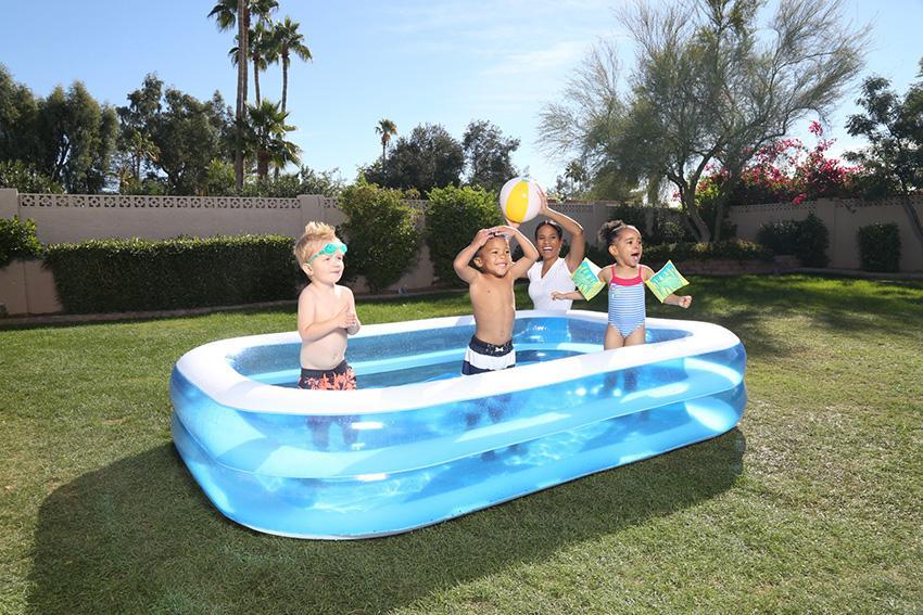 Oppustelig Rektangulær Pool Bestway 778 L