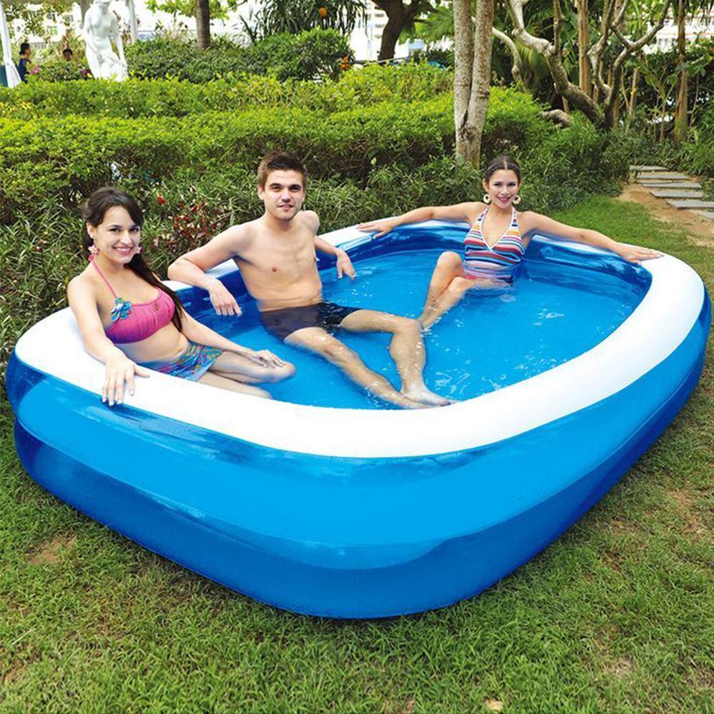 Oppustelig Rektangulær Pool Bestway 778 L