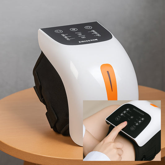 Knæ Massager + infrarød lindring -Digital Skærm-