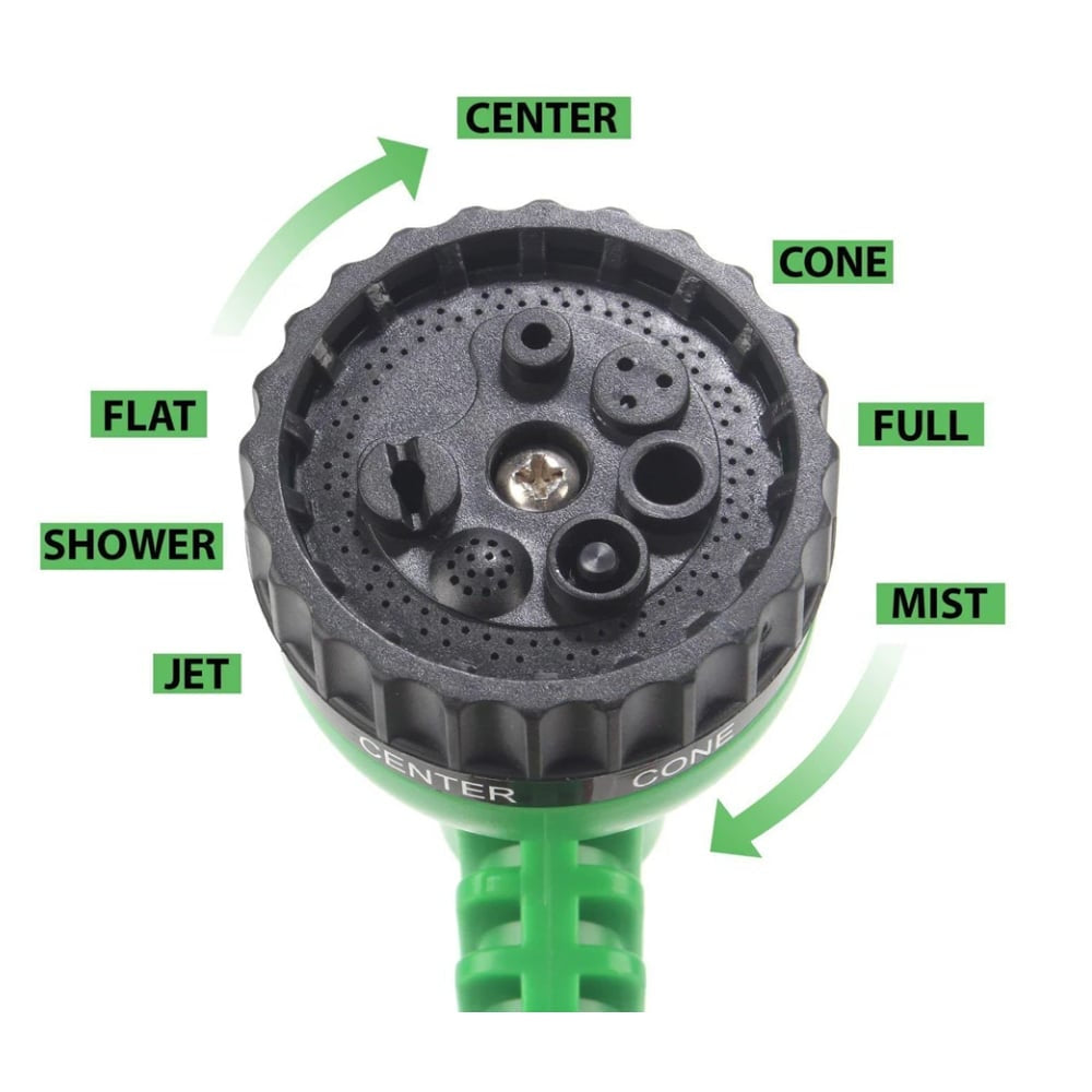 Magic Hose flex haveslange / vandslange - grøn eller blå - flere længder -