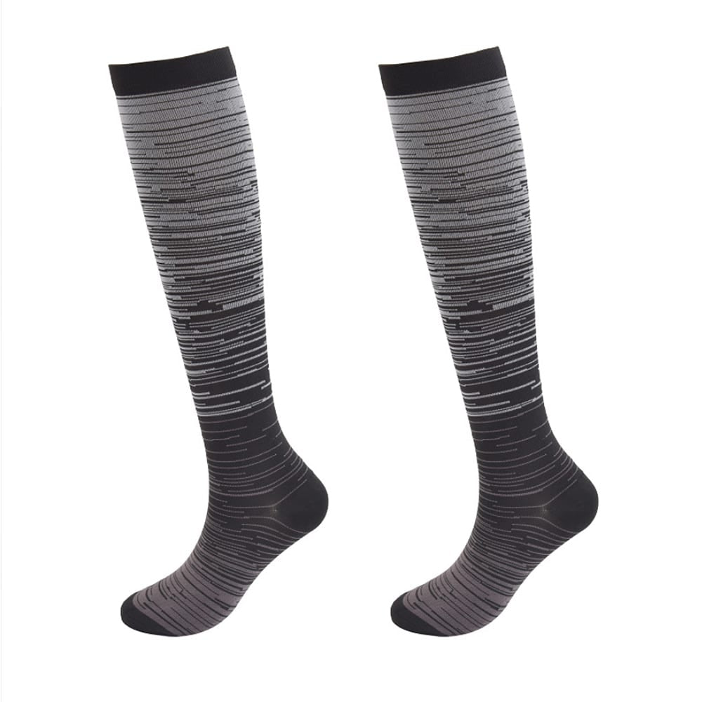 Unisex Støttestrømper: Nylon og polyester