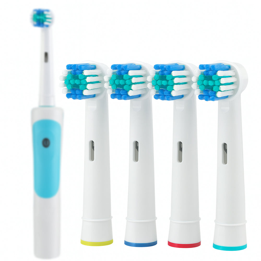 4 stk. tandbørstehoveder til Oral-B