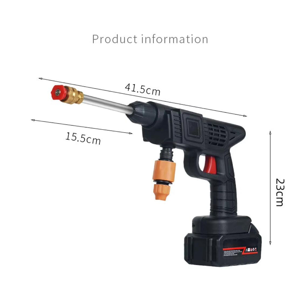 Højtryksrenser transportabel 26 bar/377 PSI – m/batteri 260W inkl. oplader og kuffert