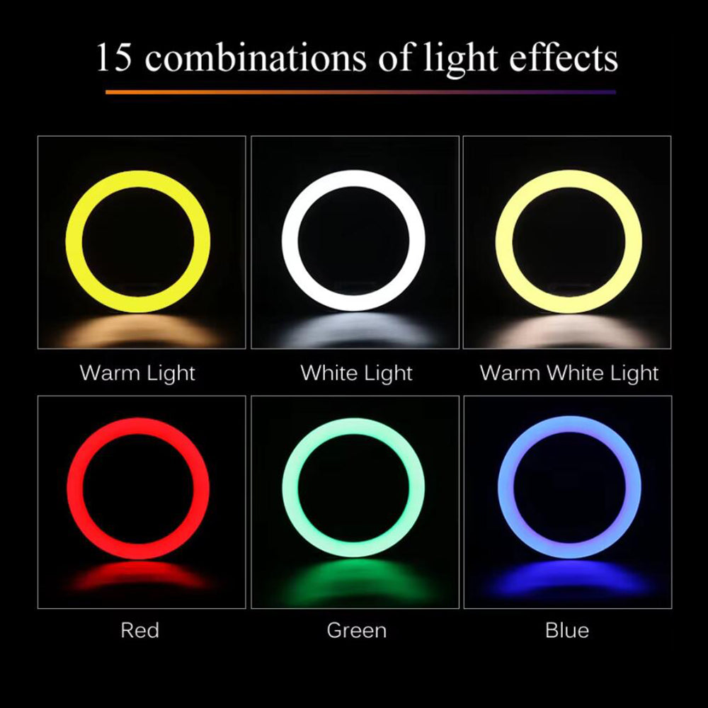 RGB Ring Light – Gør Dit Indhold Lysende og Farverigt!