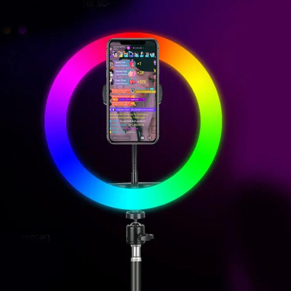 RGB Ring Light – Gør Dit Indhold Lysende og Farverigt!