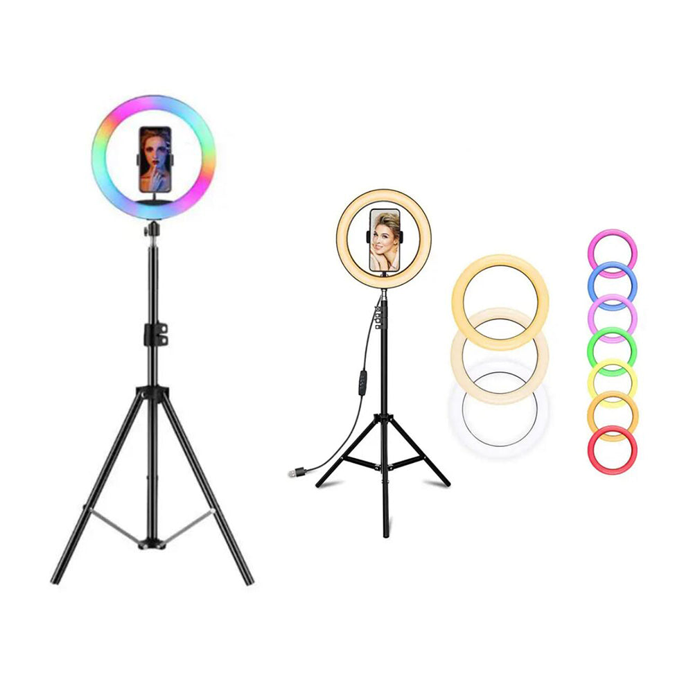 RGB Ring Light – Gør Dit Indhold Lysende og Farverigt!