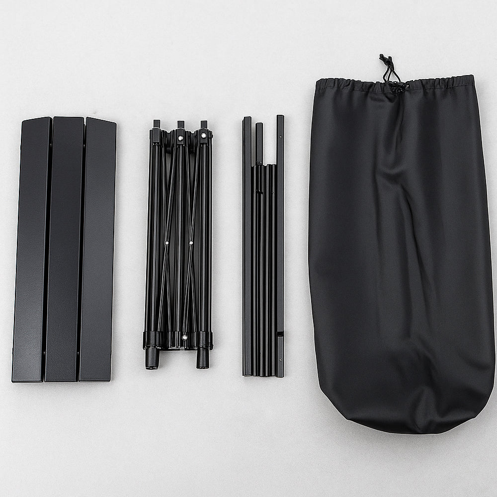 Sammenklappeligt Campingbord i Kulstofstål