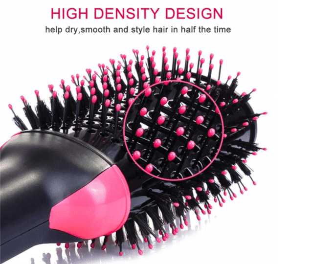 Føntørre ion børste m/volumen funktion