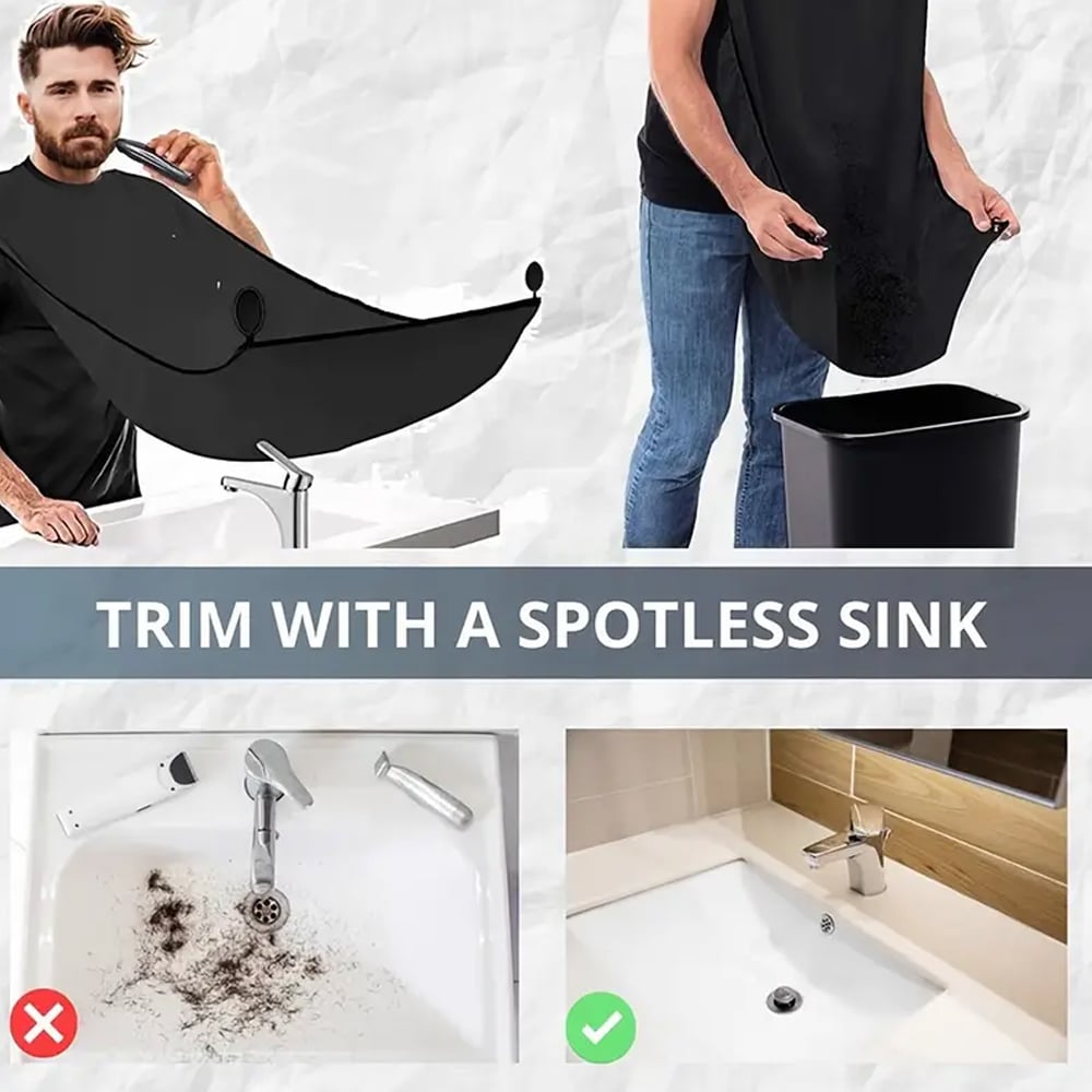 Forklæde Til Barbering / Trimning Af Skæg