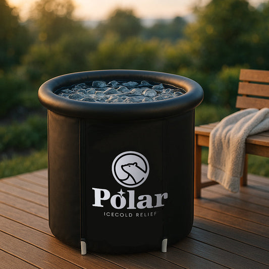 Isbad - Polar Recovery Deluxe Ø 80 cm m/termolåg