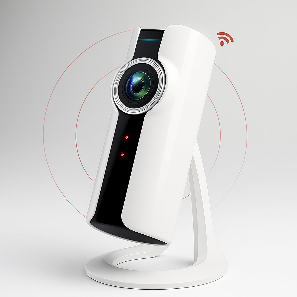 WiFi IP Overvågningskamera med 360° visning og 2-vejs lyd