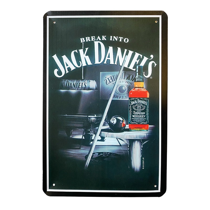 Metalskilt - Jack Daniels