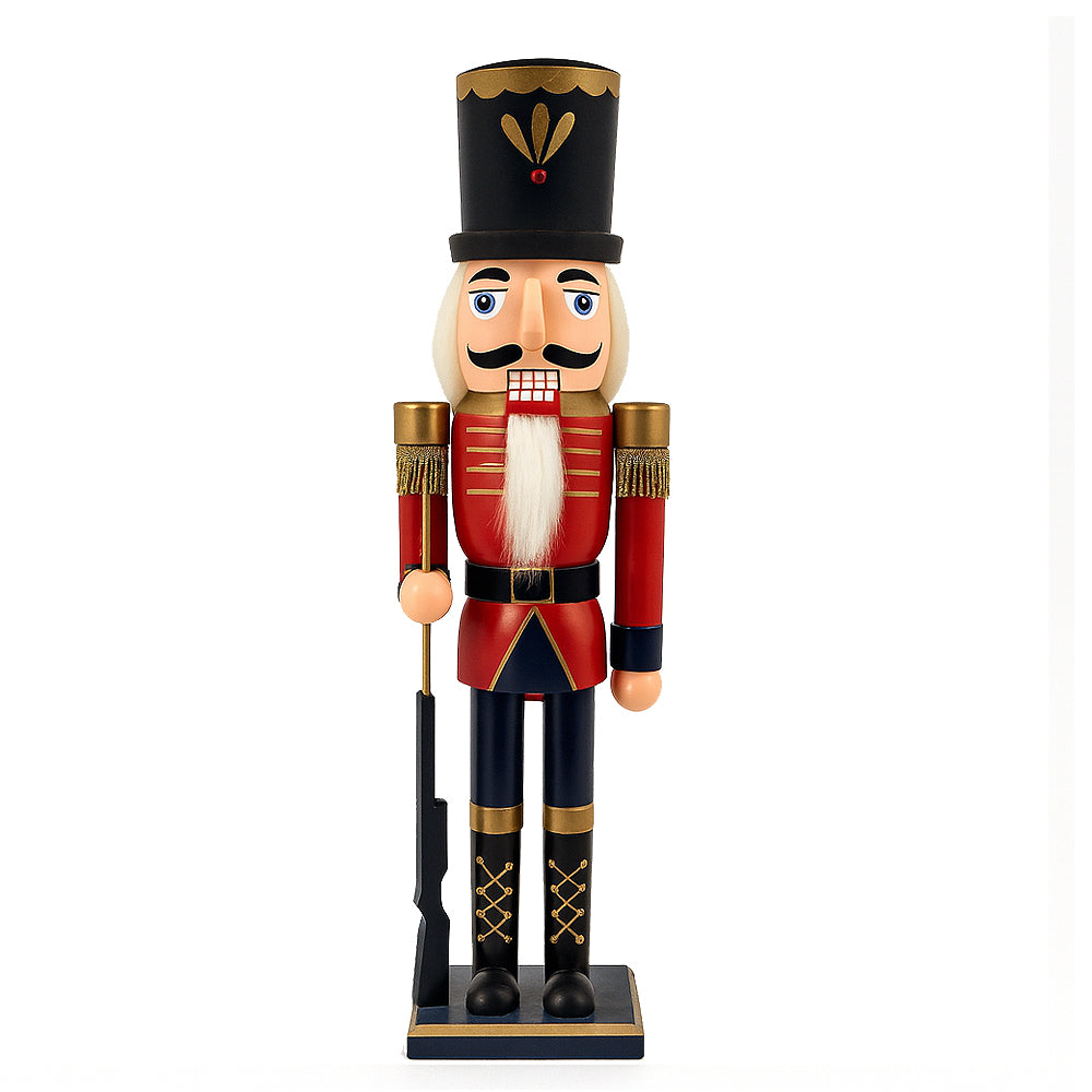 Nøddeknækker figurer i Træ - 60 cm - 4 forskellige figurer -
