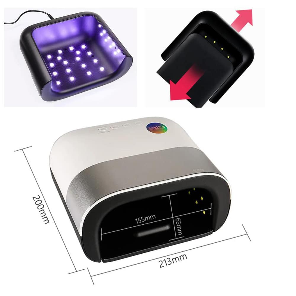 Negle UV-Lampe med 36 kraftfulde LED´er