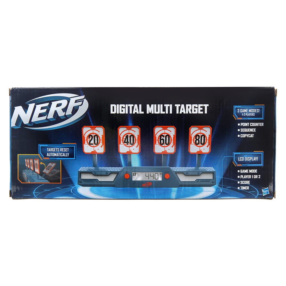 Nerf Elite Digital Målskive (Kan også bruges til Gel Blasters)