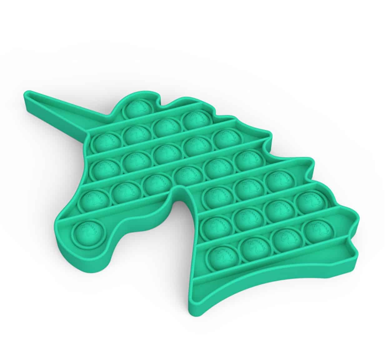 Fidget Toys - Pop It Bubbles - Enhjørning Regnbue (flere farver)