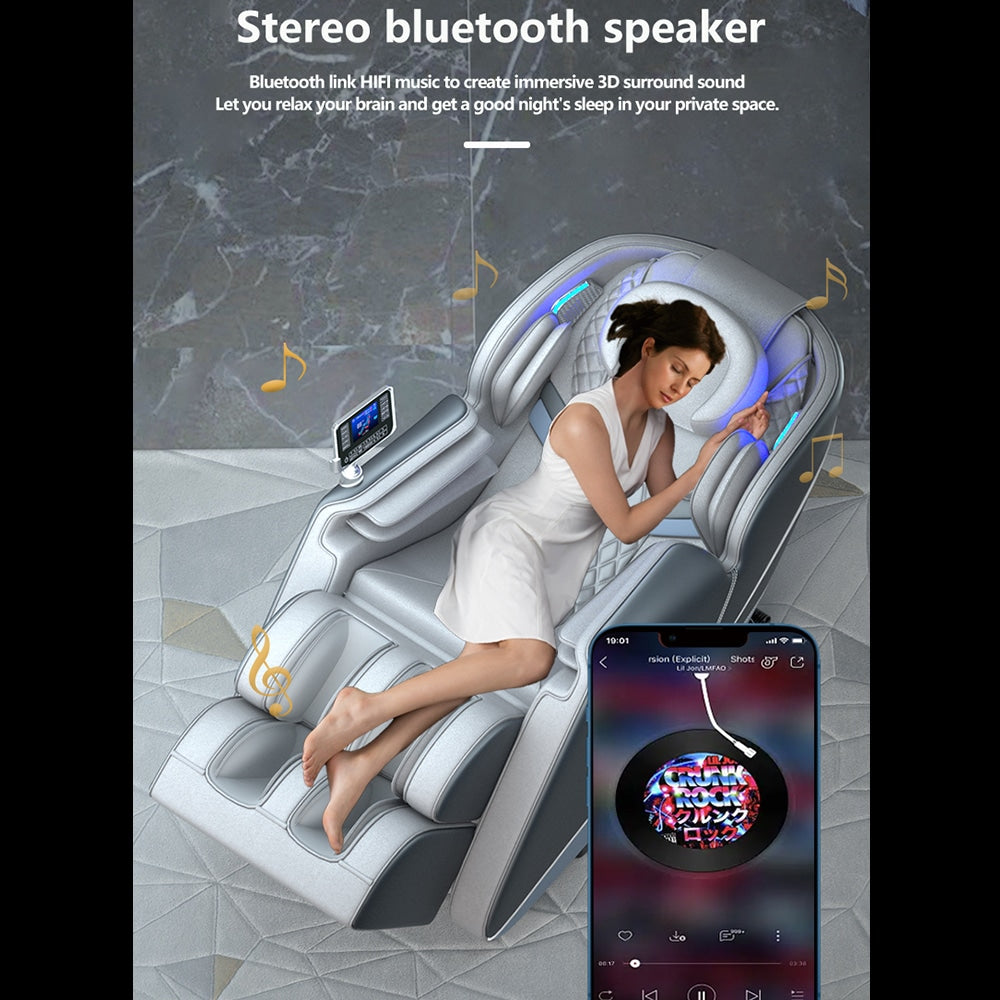 SPAR - DEMO MODEL: Massagestol 8D med Zero Gravity og Varmeterapi - Model S9B