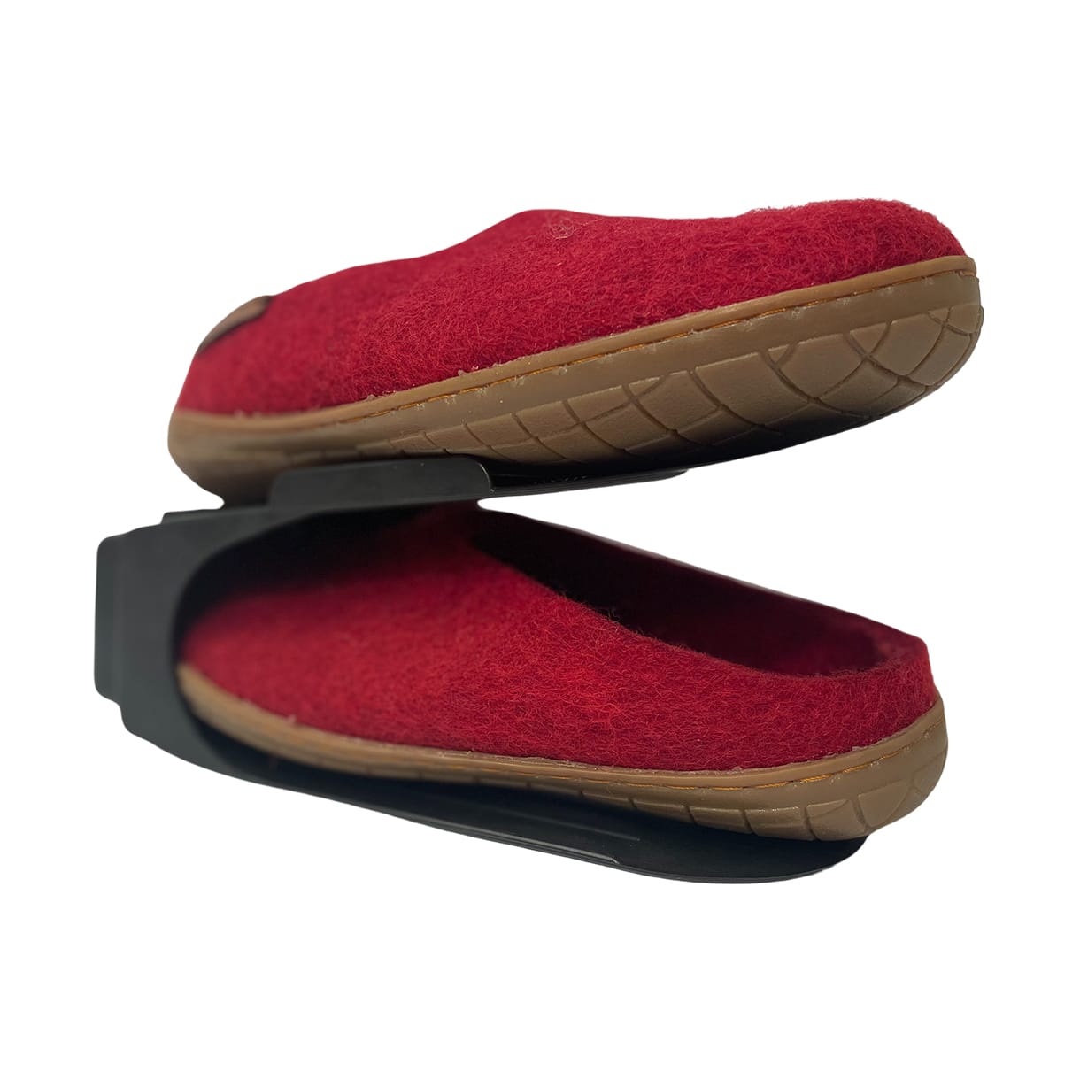 Pladsbesparende sko organizer (sort) 5 stk. pk.