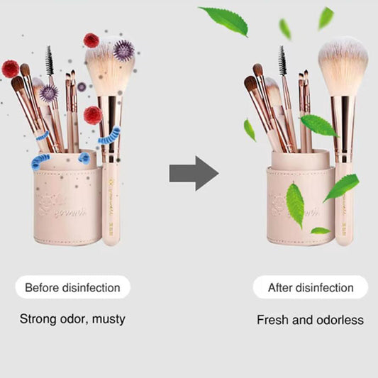 Smykke- og brillerenser med UV-C sterilisation og aromaterapi