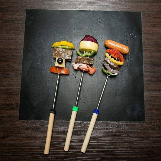Grill/stegemåtte teflon nonstick (5 stk.)