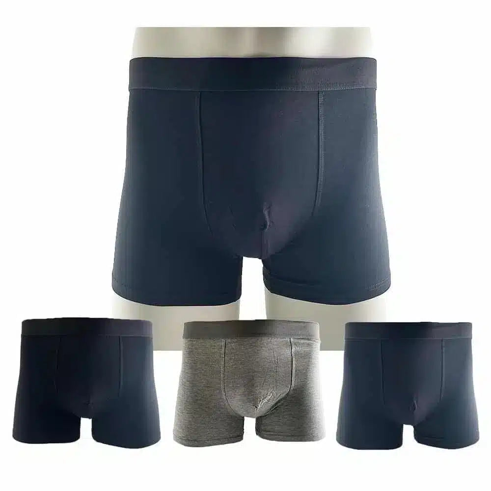 3 par Bambus Boxershorts til Mænd – Bløde & Åndbare Underbukser