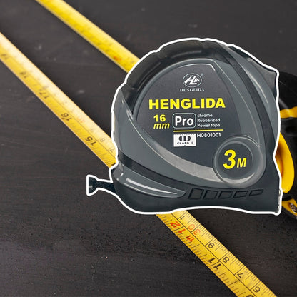 Præcisions Målebånd – Vælg mellem 3 m, 5 m, og 7,5 m