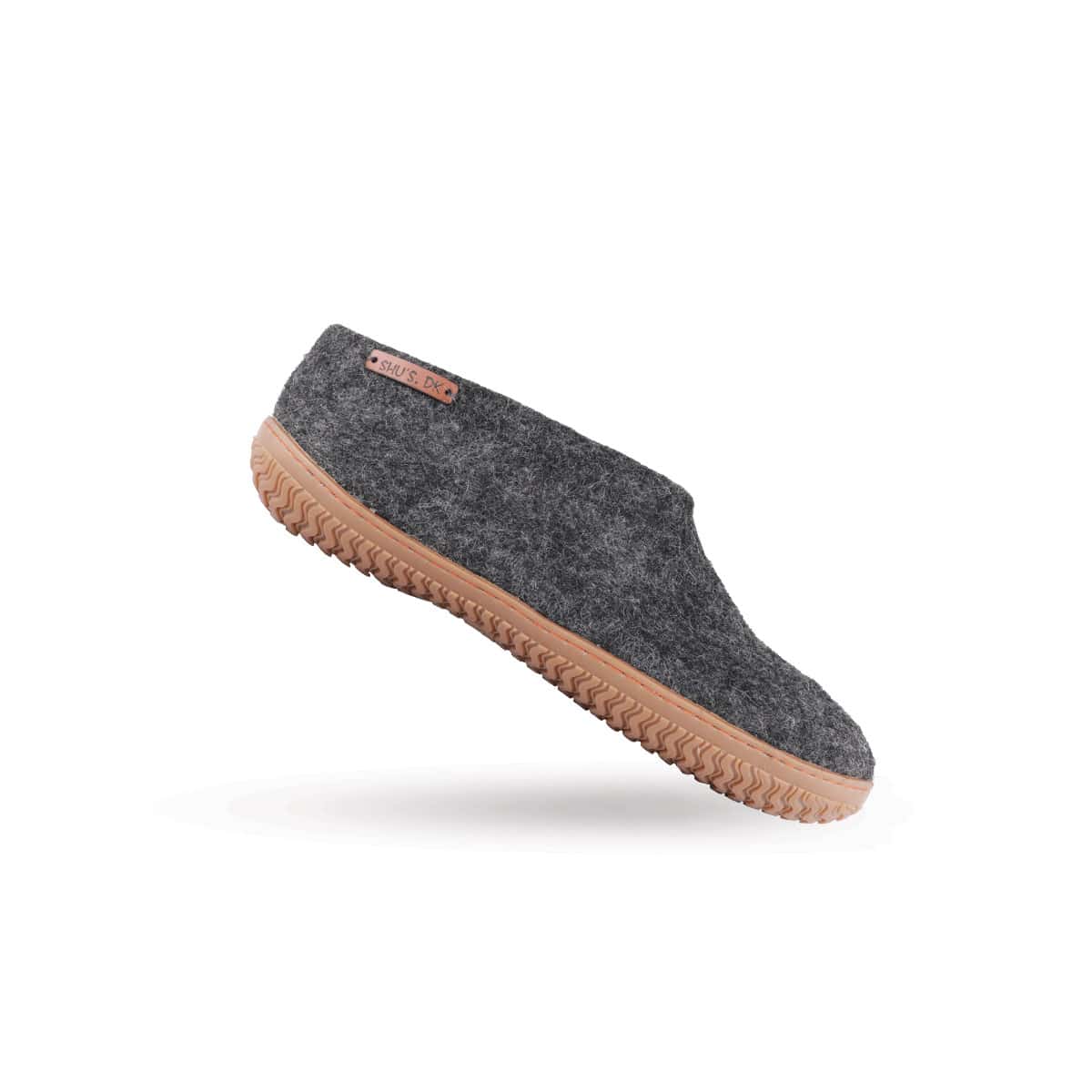 Uldhjemmesko (100% ren uld) m/Gummisål - Dansk Design fra SHUS