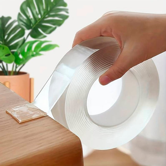 Genanvendelig stærk dobbeltsidet tape