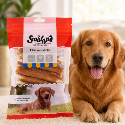 Småland tyggepinde med kylling - 300g