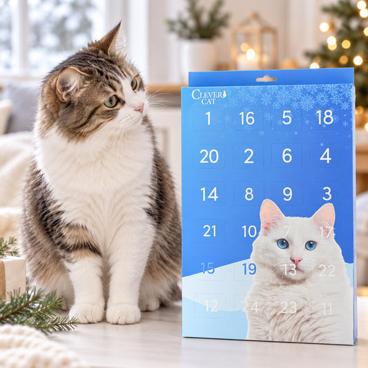 Julekalender med Godbidder til Katte – 24 Låger med små overraskelser