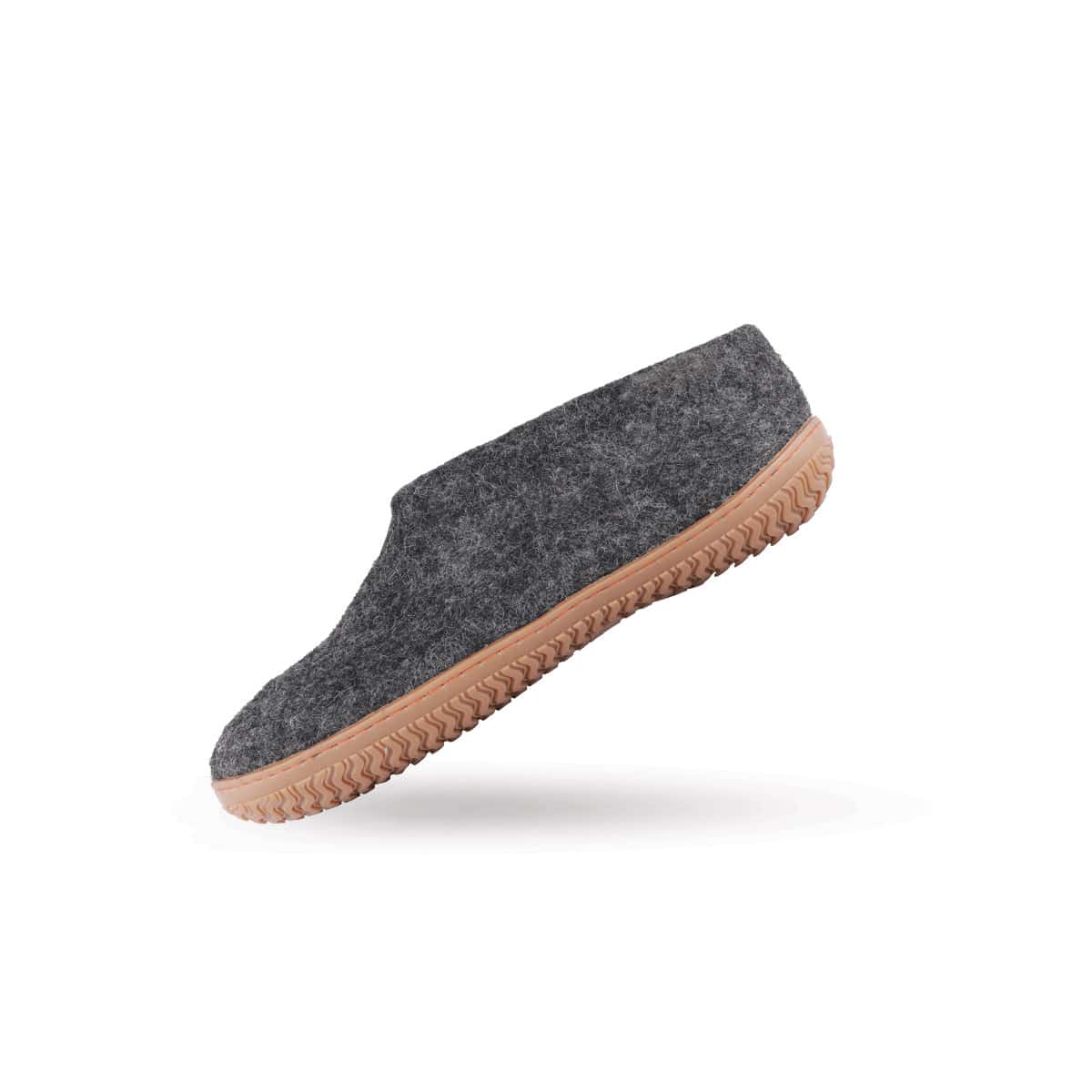 Uldhjemmesko (100% ren uld) m/Gummisål - Dansk Design fra SHUS