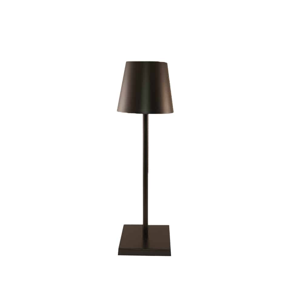 Bordlampe LED m/touch - ledningsfri - mange farver