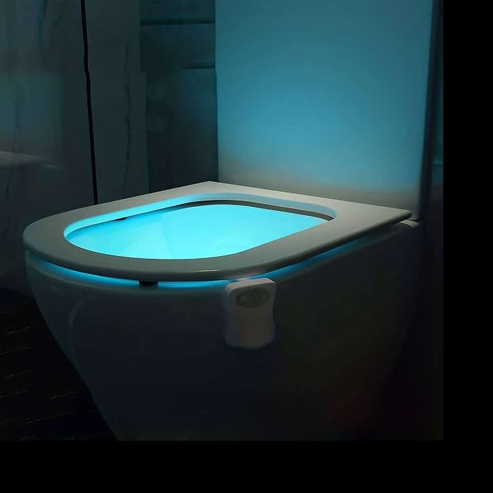 Toilet LED-lys (8 forskellige farver)