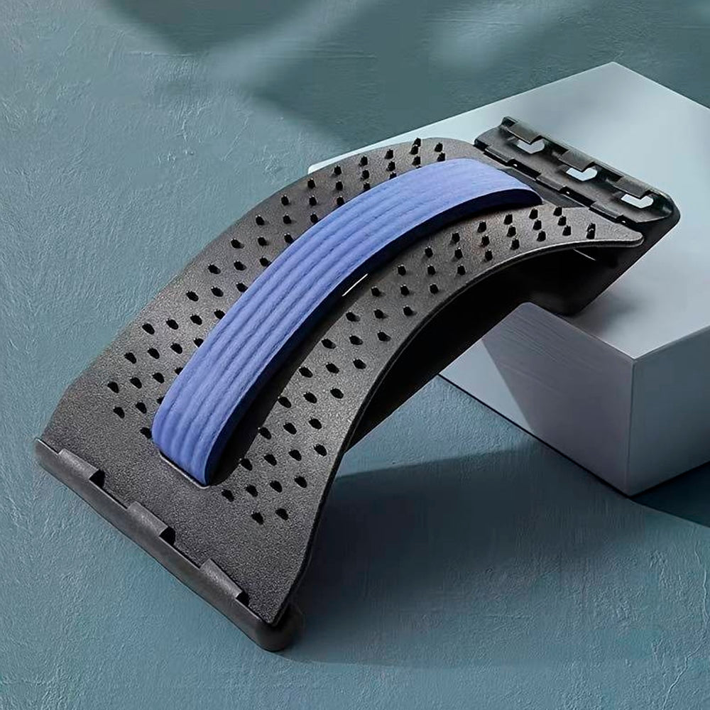 Rygstrækker og lændestøtte - massage og smertelindring