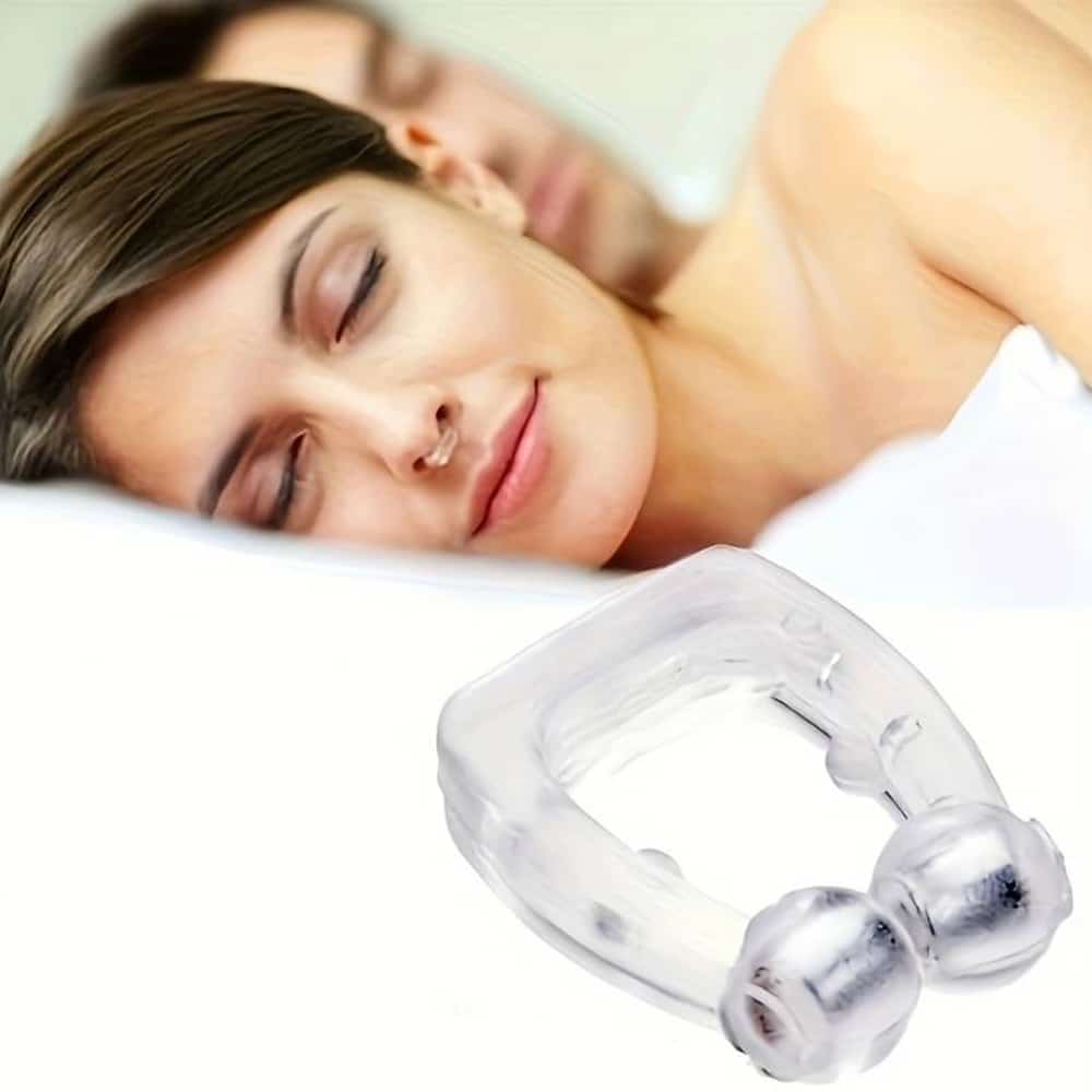 Snorkefri næseclip (undgå søvnløse nætter!)