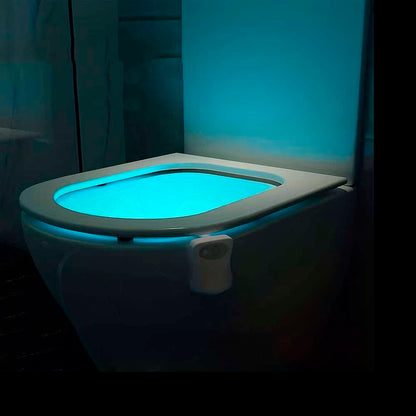 Toilet LED-lys (8 forskellige farver)
