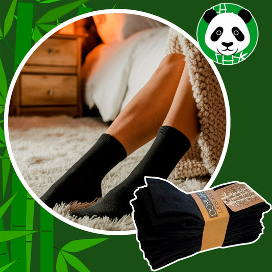 Bambus Strømper 10 par (sort)