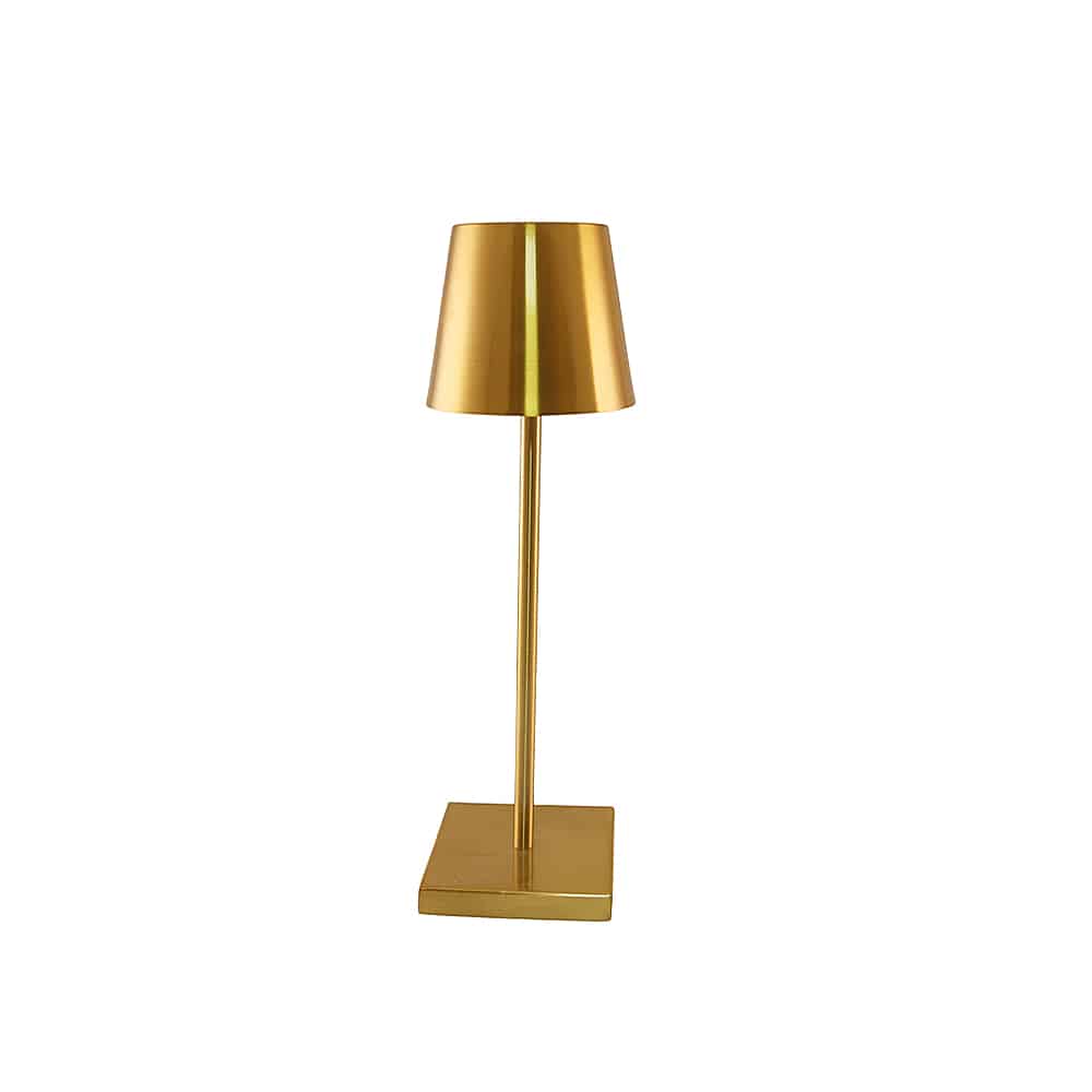 Bordlampe LED m/touch - ledningsfri - mange farver