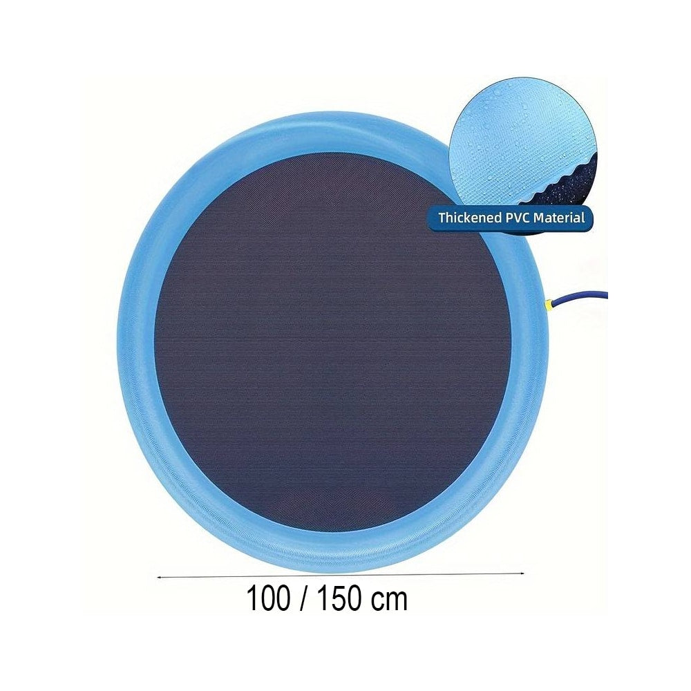 Hundepool med vandsprinkler