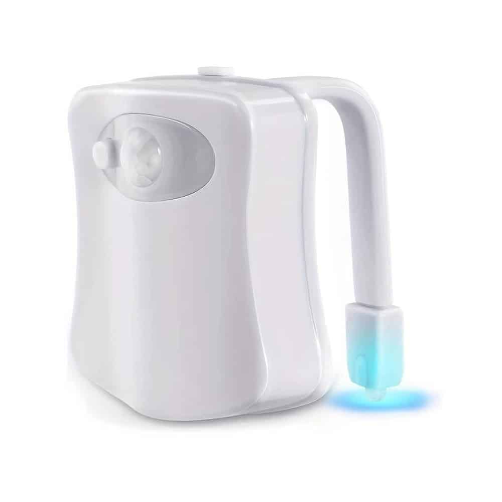 Toilet LED-lys (8 forskellige farver)