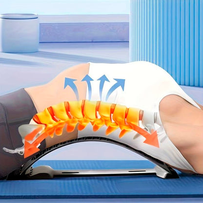 Rygstrækker og lændestøtte - massage og smertelindring