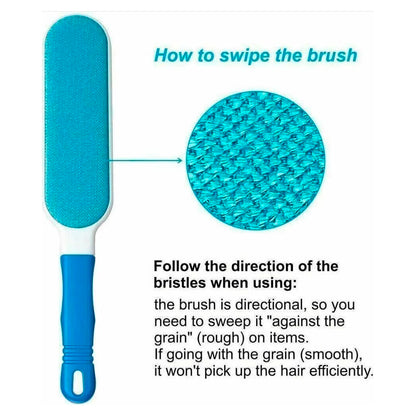 Pels- og fnugbørste -fjerner effektivt hår fra betræk og tekstiler