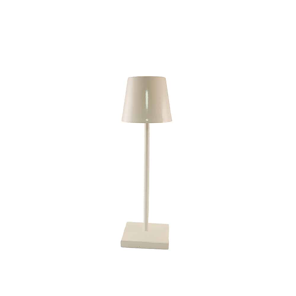Bordlampe LED m/touch - ledningsfri - mange farver